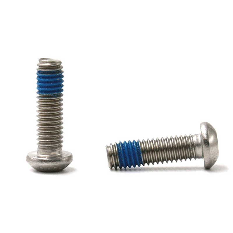 나일론 패치가 있는 새 항목 단추 머리 육각 hsocket 미니 마이크로 나사 나일론 패치가 있는 새 항목 단추 머리 육각 hsocket 미니 마이크로 나사