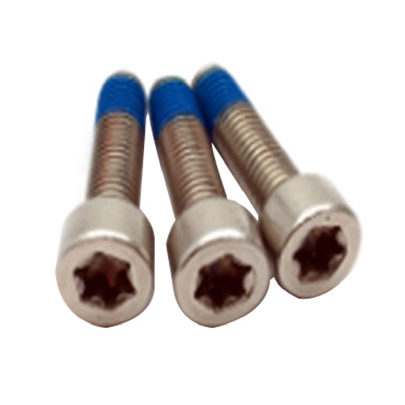 ISO14579 new design m6 torx with pin nylon plated medical screw ISO14579 new design m6 torx with pin nylon plated medical screw