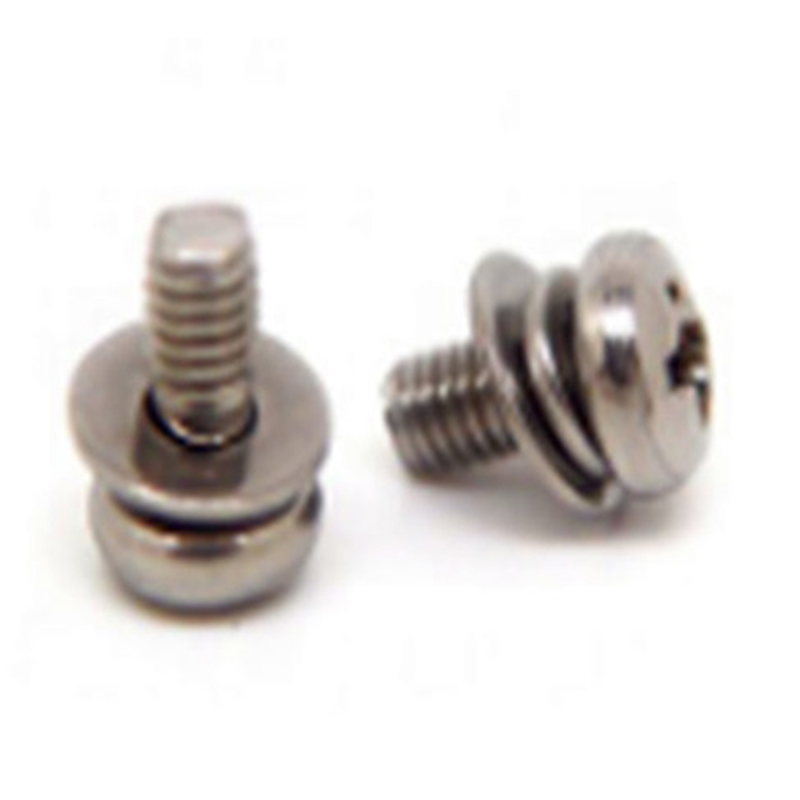 M3x6mm 패시베이션 팬 헤드 크로스 분할 일반 와셔 고정 나사 M3x6mm 패시베이션 팬 헤드 크로스 분할 일반 와셔 고정 나사