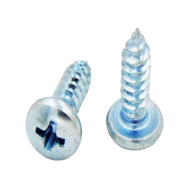 DIN7981 blue white zinc pan head cross recessed self drilling screw DIN7981 blue white zinc pan head cross recessed self drilling screw